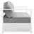 Modway Tahoe Outdoor Patio Powder-Coated Aluminum 2-Piece Set-67492384-67492383