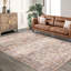 Tapis lavable de style vintage à motifs floraux vieillis-1864550432-1864550462