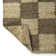Nigel Modern Farmhouse Woven Jute Checkerboard Natural/Brown Rug