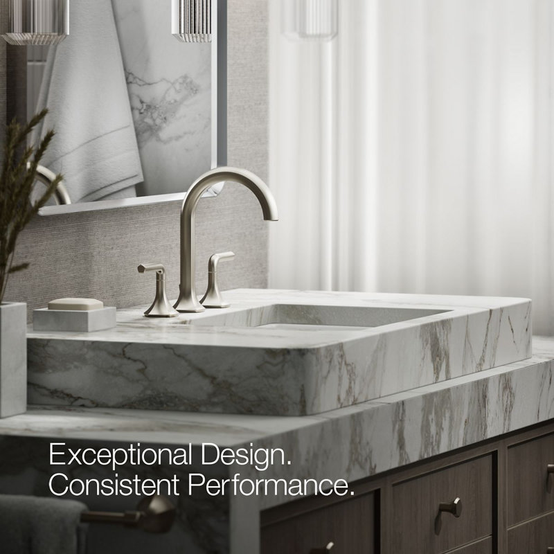 Occasion Single Hole Bathroom Faucet, Vibrant Brushed Nickel