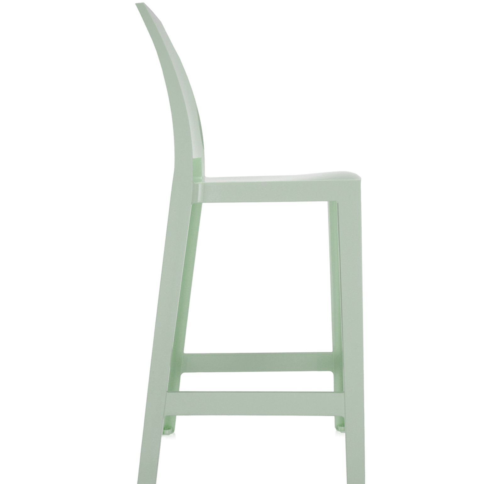 One More Outdoor Bar Stool, Counter, Green