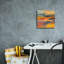 Toile épique Graffiti «Blazing» par Patrick Dennis, 12 po x 12 po-699787104