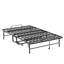 Lit extra large de 75 po x 46 po avec mousse à mémoire de forme de 5 po, capacité de 450 lb, installation rapide pour l'utilisation d'un lit simple portatif spacieux et d'un camping