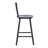 38.5" H Solid Wood Slat Back Counter Stool (Set of 2)-30850181