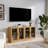 62'' H X 31'' W Glass China Cabinet Antique Display Stand Curio Cabinet Dining Cabinet with Adjustable Shelves for Living Room Bedroom Kitchen-258522405