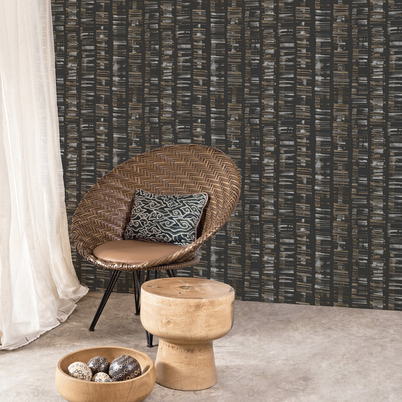 Riviera 10m x 53cm Paste the Wall Wallpaper Roll, Light Grey