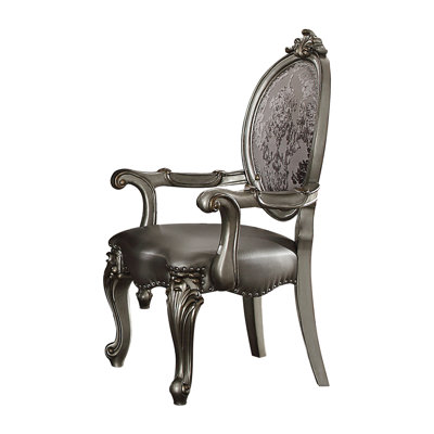 Arm Chair With Nailhead Trim (Set Of 2)