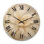 Horloge murale en bois massif Nagma-938381197
