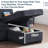 91" Convertible Sleeper Sectional Sofa with Pull-Out Bed, Storage Armrest, and Storage Chaise-1428270907