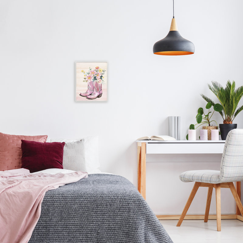 Giclée encadrée par Wildflower, H 14 po x l 11 po, Estampe numérique encadrée blanc bord de mer