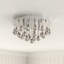 Darcy Crystal LED Flush Mount