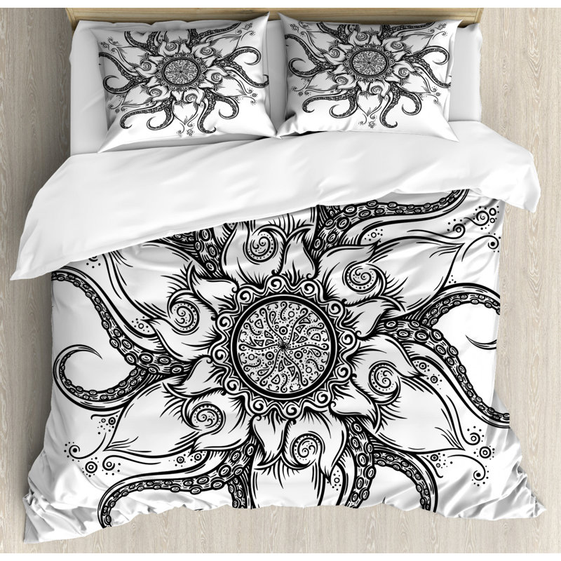 Mello 260 TC Duvet Cover Set, Double - 2 Standard Pillowcases