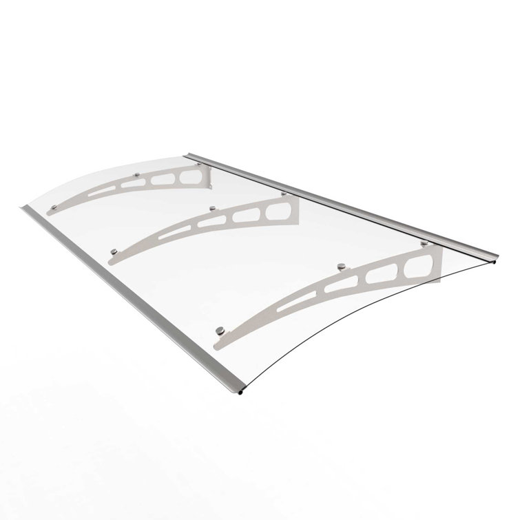 Advaning 7.9'' D Polycarbonate Cover Retractable Door / Window Awning
