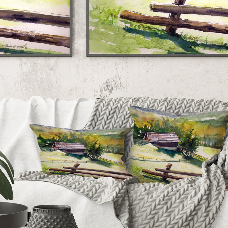 Coussin Wooden