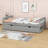 Platform Bed With Two Drawers-104426391