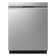 LG 24 in. PrintProof Stainless Steel Front Control Dishwasher with QuadWash, 3rd Rack & Dynamic Dry, 48 dBA