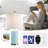 22" H Ceramic and Metal Table Lamp with USB Ports-28293525