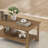 39''W Solid Wood Coffee Table-511137653