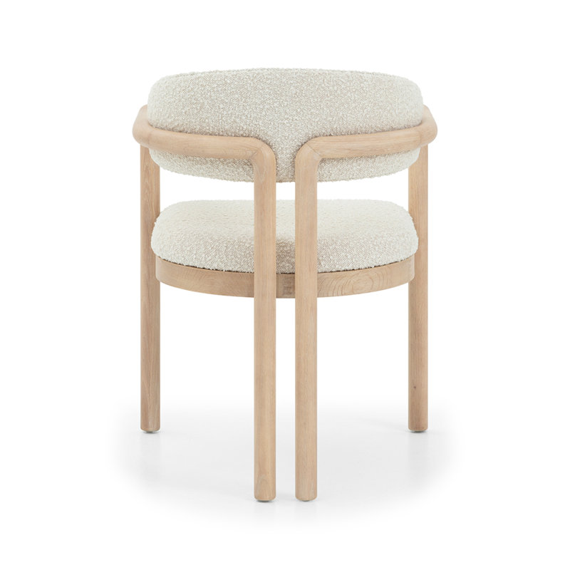 Fowler Upholstered Arm Chair, Saddle