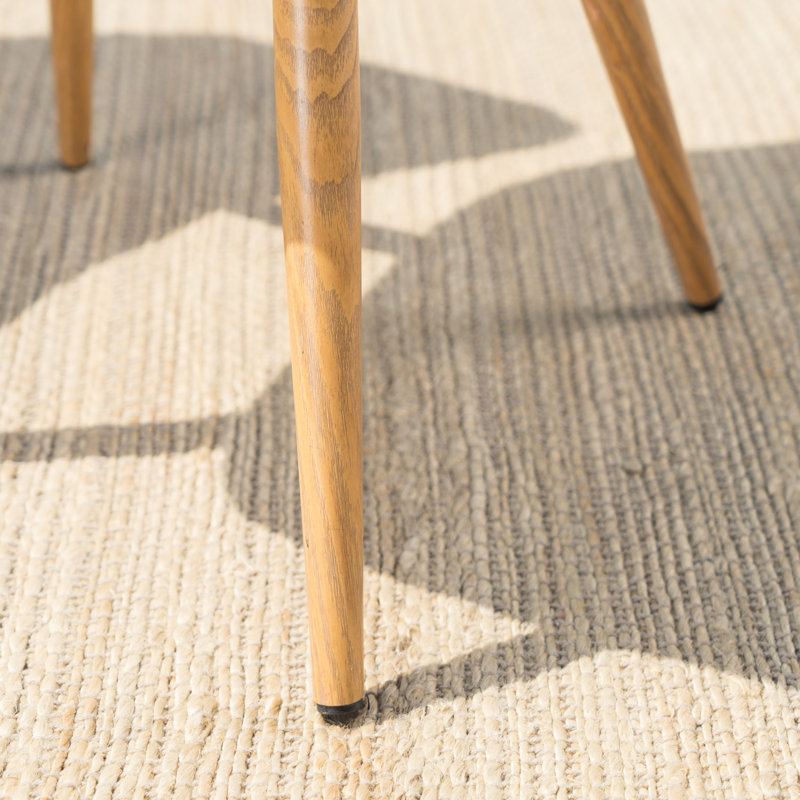 Outdoor Dining Side Chairs with Cushions, Light brown
