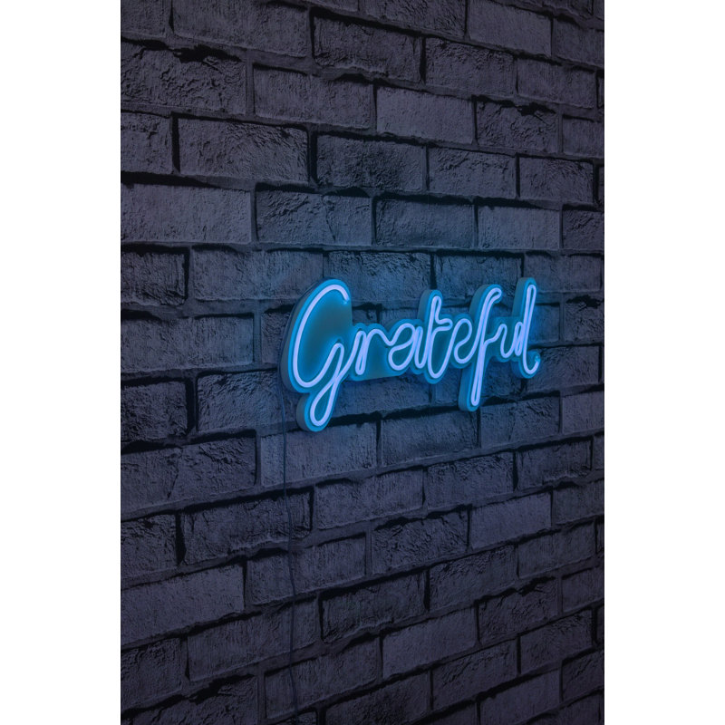 Bande lumineuse néon flexible à DEL, bleu, 17,3 x 7,1 x 0,8 pouces | Étanche IP67, 12 V CC, 12 096 W | Système de suspension murale intégré, parfait pour la décoration intérieure et l'éclairage de fête | Installation facile, mousse de PVC durable