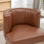 Fauteuil demi-tonneau rembourré Ezra-470063037