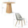 Caetano 2 - Person Pedestal Dining Set
