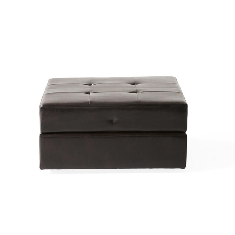 Rangement en cuir reconstitué de 31 pieds carrés - brun, brun relaxant et pratique
