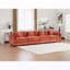Canapé 4 places rembourré avec coussin (sans repose-pieds)-130150464