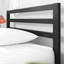 Lit plateforme en métal de style moderne et contemporain de 14 po Santrell-20036490