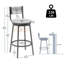 Tabourets de bar pivotants Honey