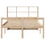 Bookcase Bed Without Mattress Solid Wood Pine-1316819519