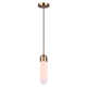 Ehrfried Single Light Metal/Fabric Cord Pendant
