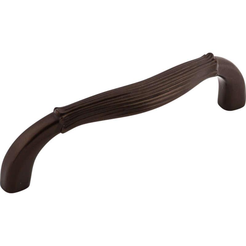 Bow 3 3/4" Center to Center Bar pull, Oiled Rubbed Bronze