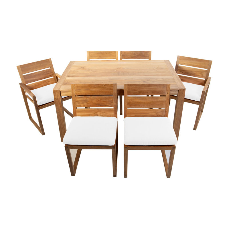 Ensemble de salle à manger Gianni, Blanc