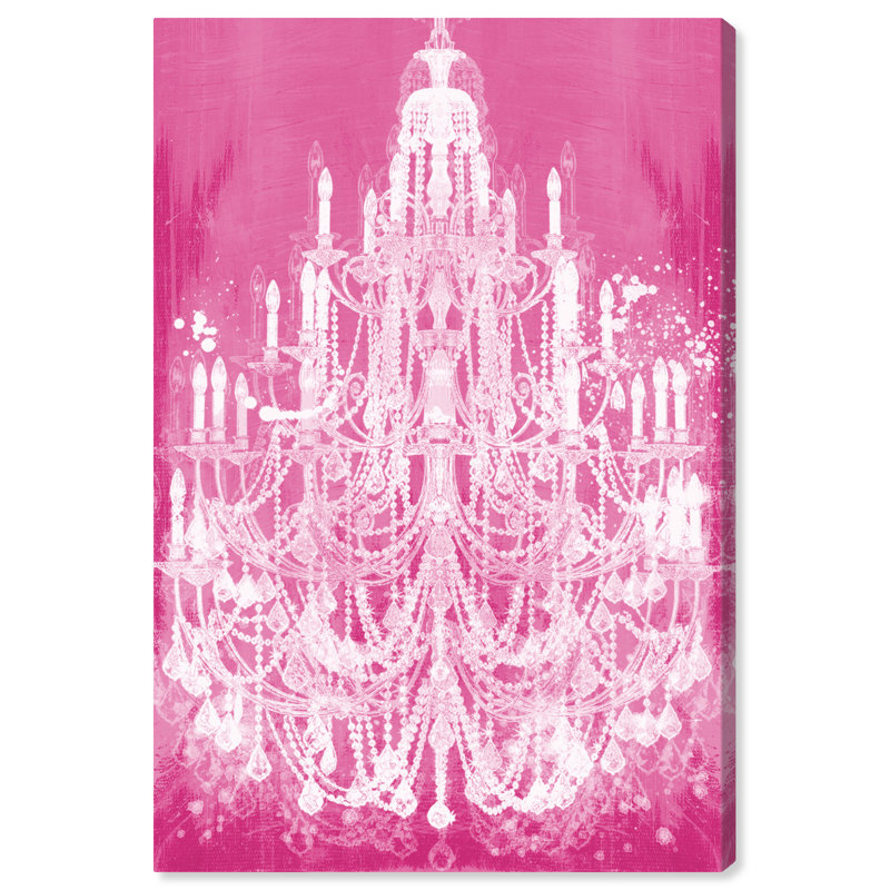 Shaune Privee Diamonds rose sur toile, H 30 po x l 20 po x P 0,8 po
