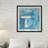 Bath Plans II - Matted and Framed Under Acrylic Glass, Large Living Room Wall Art-1032886760