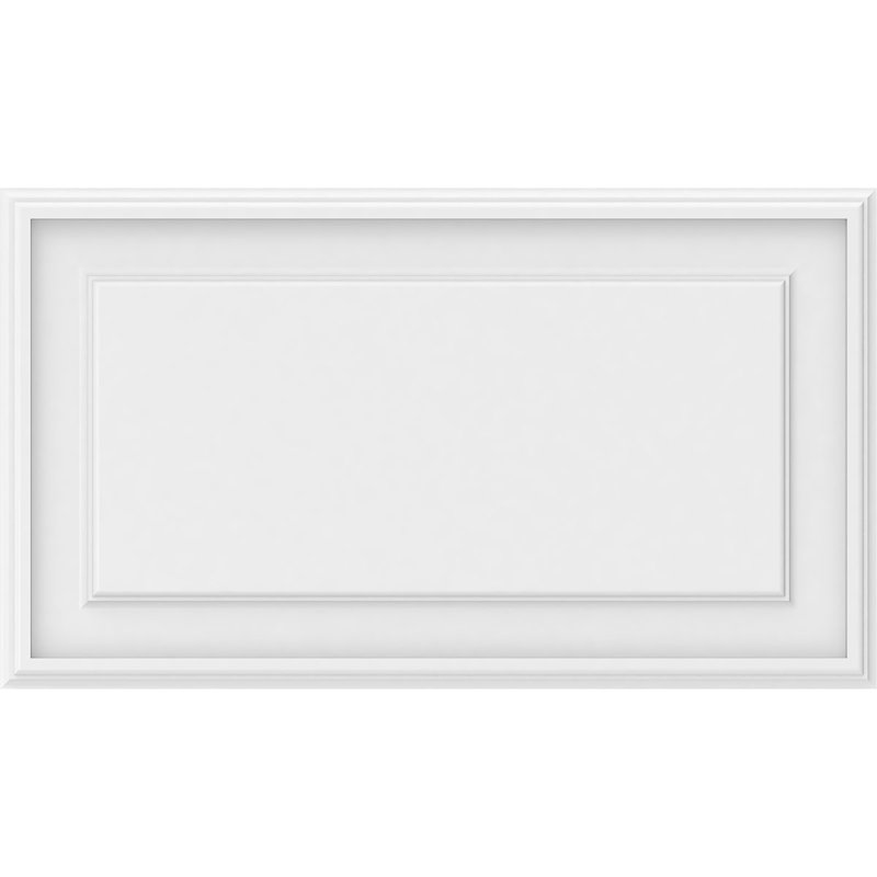 Legacy Raised Decorative Wall Panel, 16"H x 28"W x 0.63"D
