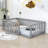 Guerriero Wooden Daybed Frame with Fence-1236834006-1236834000