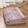 Tapis floral ultra doux et lavable