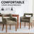 Upholstered Dining Accent Chair With Armrest-1762018254