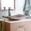 Maestro Kohani Hand Hammered Rectangular Vessel Bathroom Sink-70143082