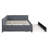 Full Size Upholstered Daybed With Trundle Sofa Bed Frame No Box Spring Needed, Linen Fabric-28792659