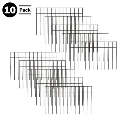 Pure Garden 10-Pack No-Dig Animal Barrier Fence
