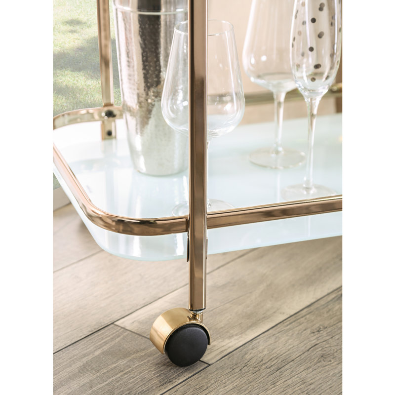 Ljubinko Metal Bar Cart