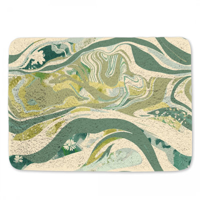 Dalleas Microfiber / Microsuede Non-Slip Bath Mat