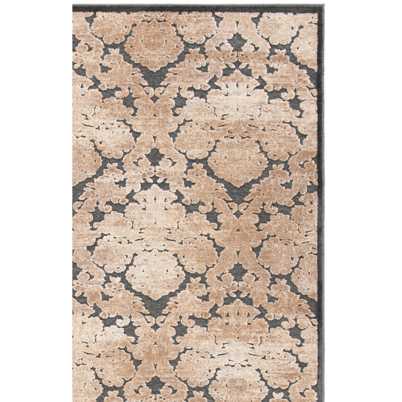 Heie Performance Damask Rug