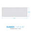  Chemin de table Snowflowers 13 po x 36 po-1584337121