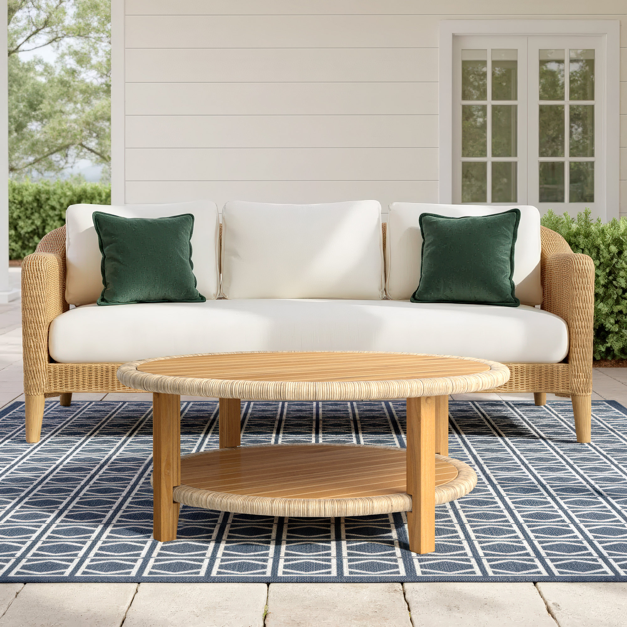 Henryville Teak Outdoor Coffee Table