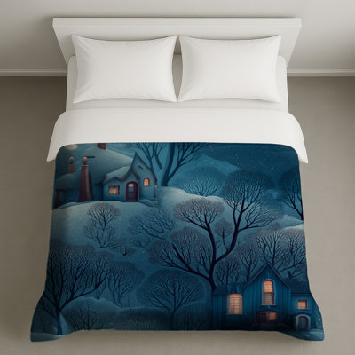 Housse de couette Winter Night Bedding